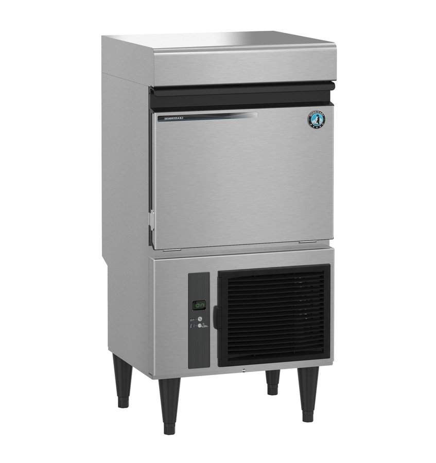 Hoshizaki IM-50BAA-LM, 50 lbs ice/24Hr 2" Square Ice Machine w/ Built-In Bin, Air Cooled