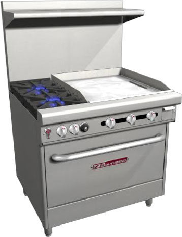 Southbend 4361D-2G, 36" Wide Standard Oven Ultimate Range w/ 24" Griddle