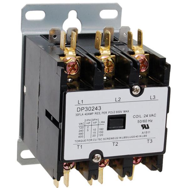 Frymaster FM810-1202, Contactor, 3-Pole, 40A, 24V