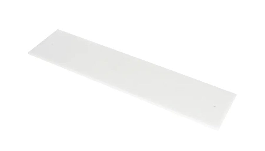 True 915157, Cutting Board 48 x 11 3/4 x 1/2", White, Pre-Drilled