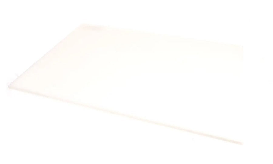 True 915144, Cutting Board, 19', White, Drilled