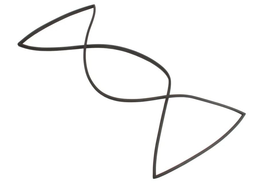 True 810794, Door Gasket, Black, Ta/Tg/Tr2H