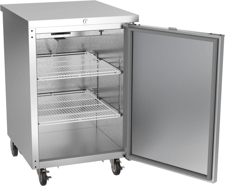 Beverage Air BB24HC-1-S, 24" Solid Door Back Bar in Stainless Steel