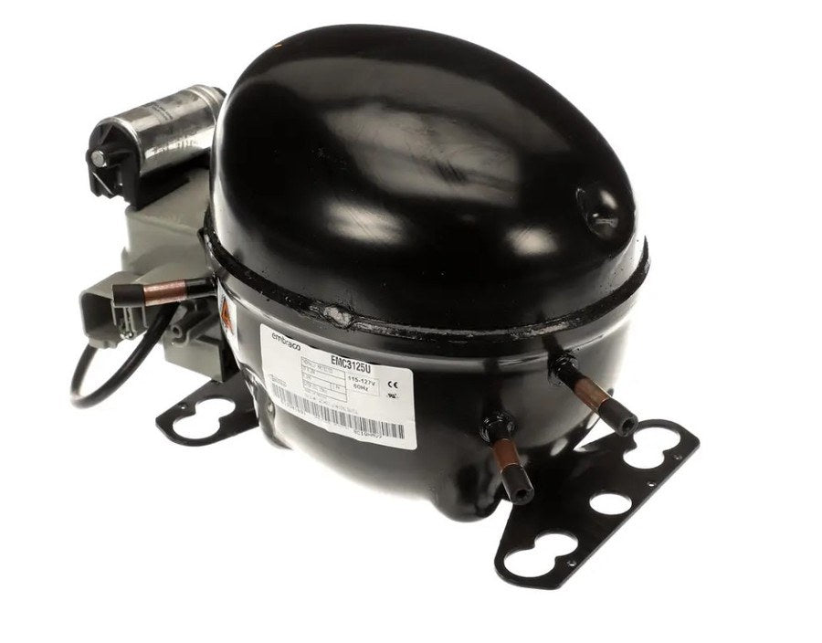 True 206364, Compressor, 115-127 Volt, 60HZ, EMC3125U, Includes Relay, Start Capacitor and Overload