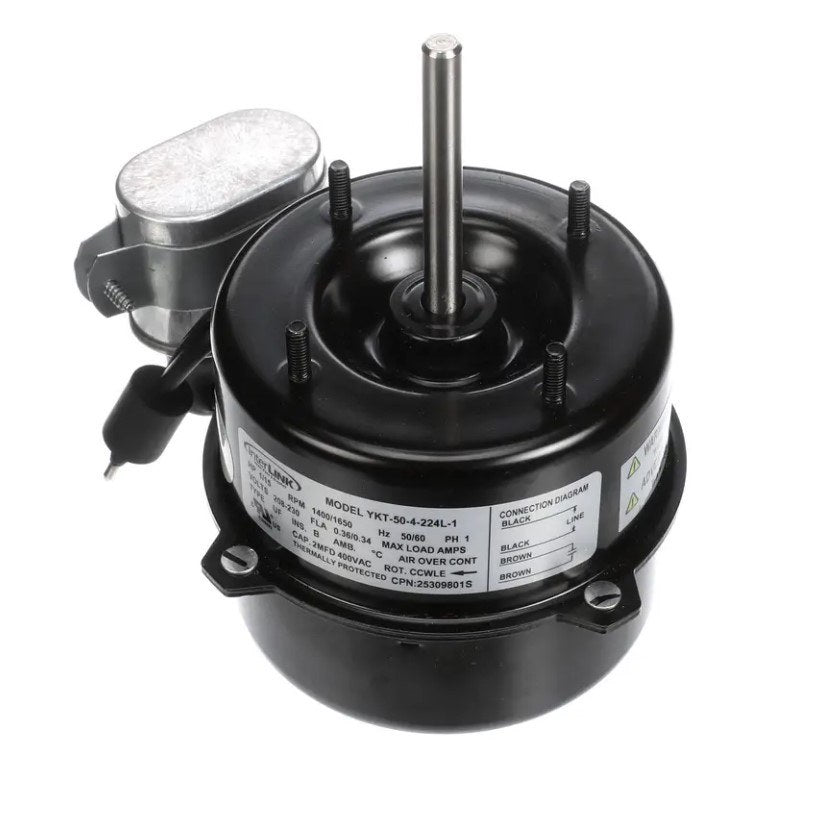 Master-Bilt 13-13429, Evaporator Fan Motor, 208-230V, 50/60HZ, 1/15 HP