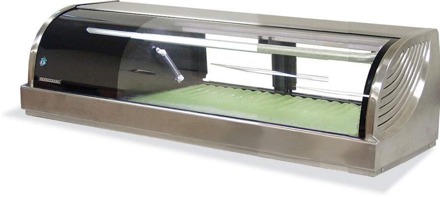 Hoshizaki HNC-120BA-R-SL, 47.2" Wide Countertop Refrigerated Display Case | Sushi Case