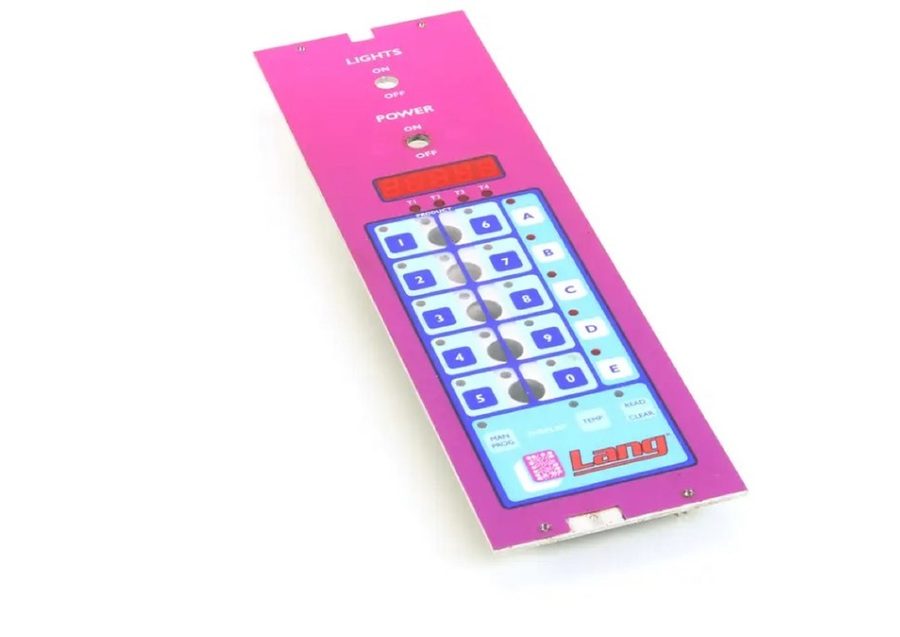 Lang Q9-40102-59-2, Circuit Board, Front Panel, Purple