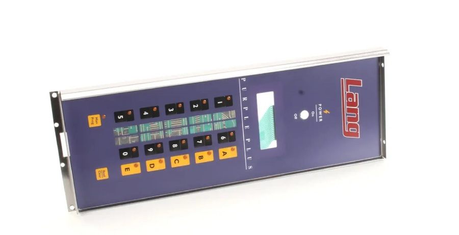 Lang Q9-60101-7661, Front Control Panel With Label, ECOH-PP/EHS-PP