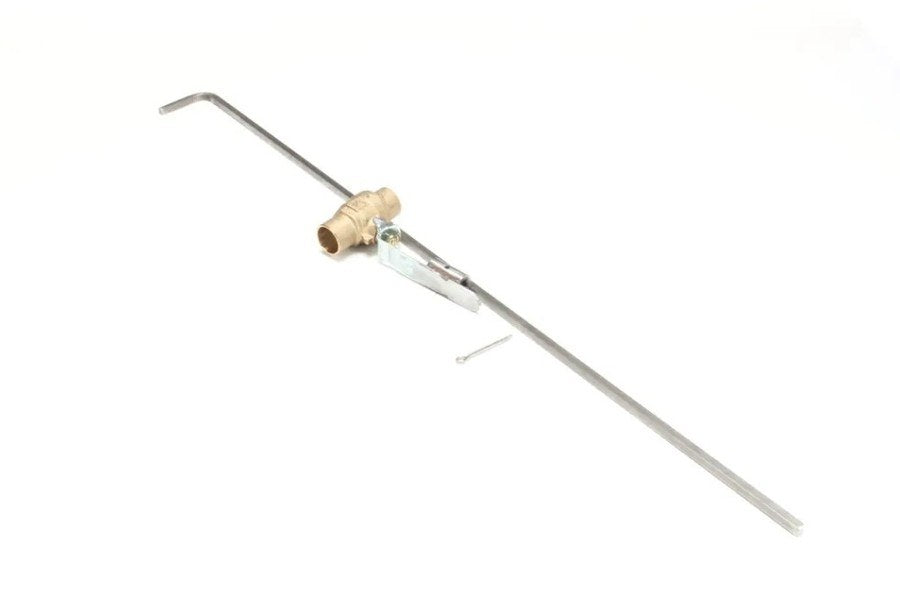 Randell RP VLV7804, Ball Valve with 27" Extension Handle, 3/4", Solder