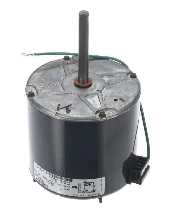 York S1-02436133000, Condenser Motor, 208/230 Volt, 1 Phase, 1/2HP, 1085RPM, Clockwise, VSD