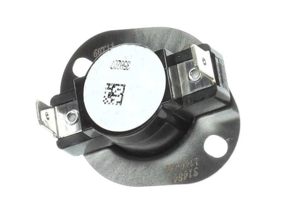 York S1-02541320000, Limit Switch/Thermostat, Opens 140F, Closes 100F, Auto Reset