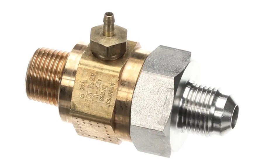 Cornelius 620608773, Check Valve, 3/8" MPT x 1/8" Barb, 5/8-18