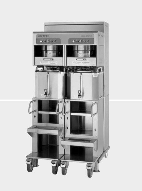 Fetco C72038, CBS-72AC-6.0G-Twin-Rolling Cart