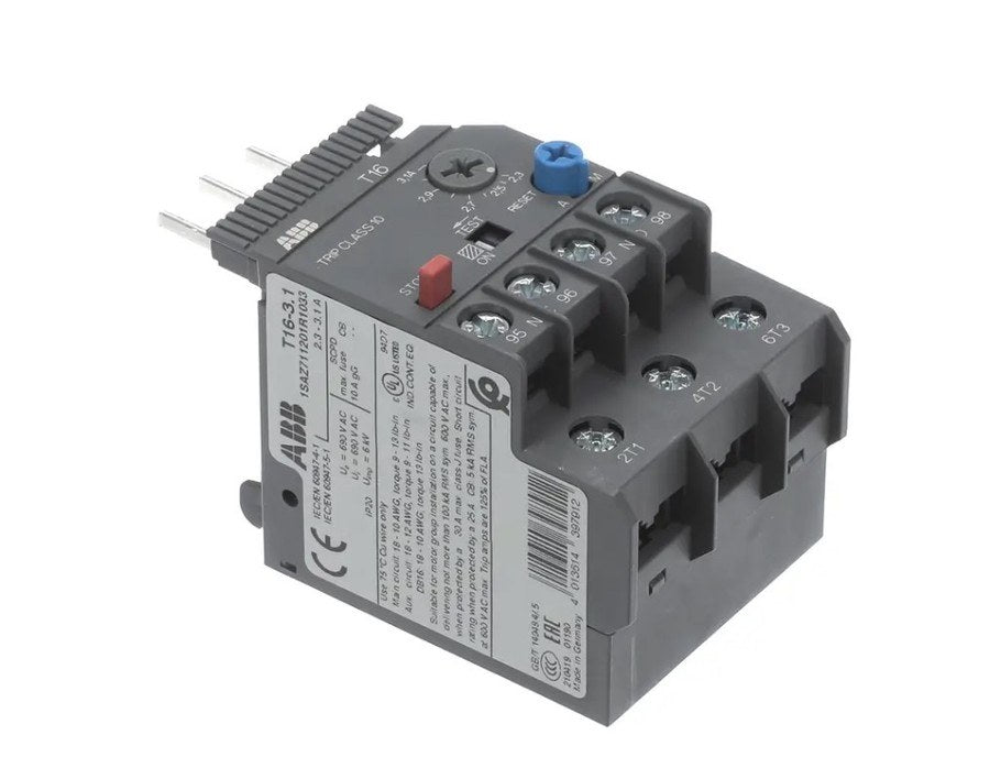 Jackson 50001296, Overload, Motor, 2.3-3.1A,ABB