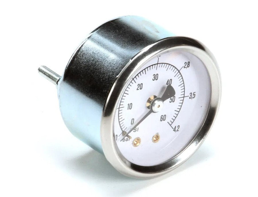 CMA 02100.27, Pressure Gauge, 0 - 60 PSI, 0 - 4.2 BAR, U50E