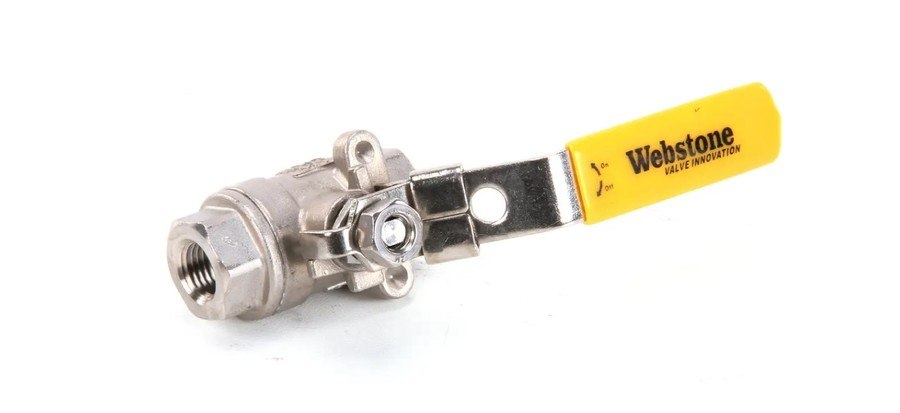 Winston PS2896, Ball Valve, 1/4", For Transport Cabinets
