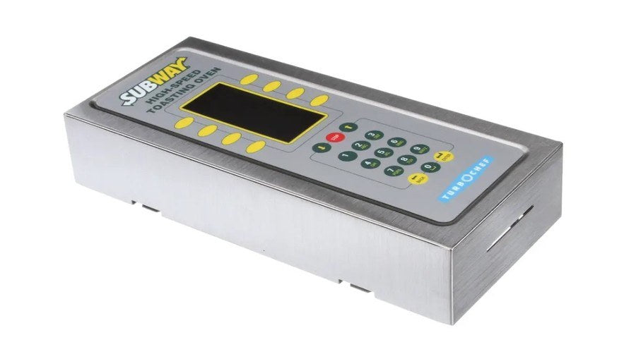 Turbo Chef NGC-1054-2, Keypad/Display Housing Assembly, Subway