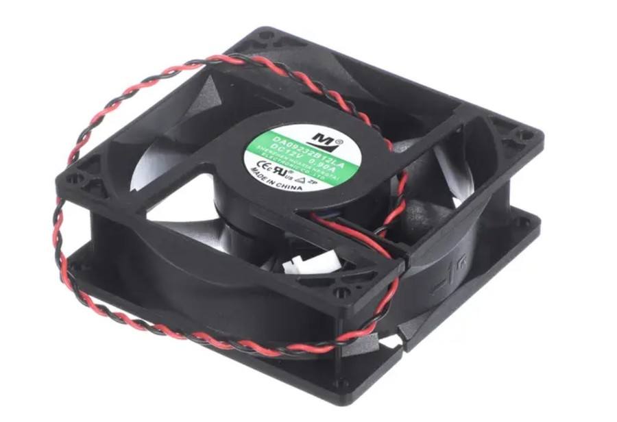 Turbo Chef 302282, Axial Fan, High Power, 12VDC, .75 Amp, 92 x 92 x 32MM