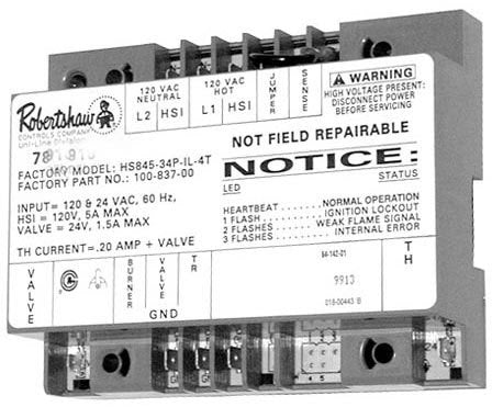 Bakers Pride AS-M1540A, Ignition Module