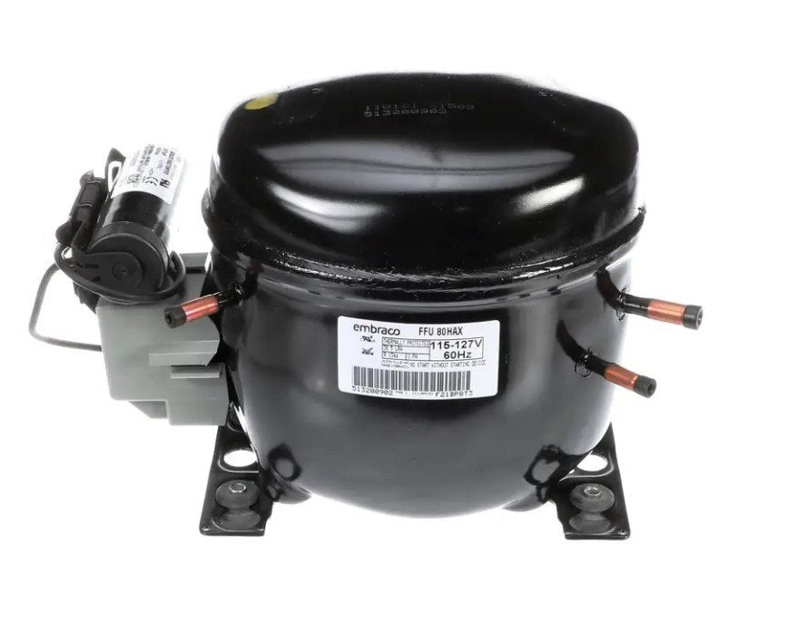 Glastender 06010021, Compressor, R134A, 115 Volt, Embraco FFU80HAX