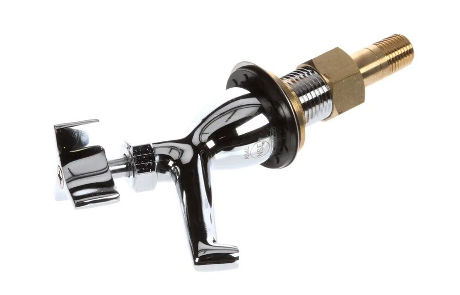 Glastender 04000104, Faucet, Dipper Well, Low Lead, Cross Handles