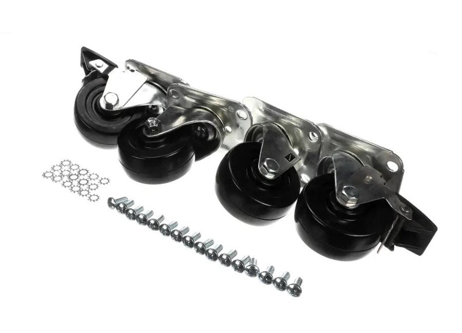 Glastender C-4X4, Caster, Swivel, Plate, Set of 4