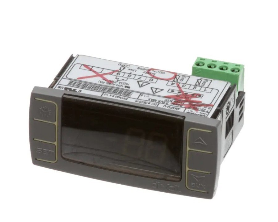 Glastender 06007478, Thermostat, LED Display, Range 60-65 Degree F, Dixell