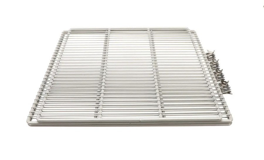 Glastender 06011100, Wire Shelf/Rack Kit, 20", 3-Racks, 8-Clips