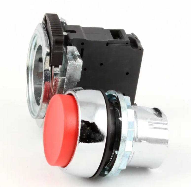 Globe X10050, Stop Switch, Push Button, Red