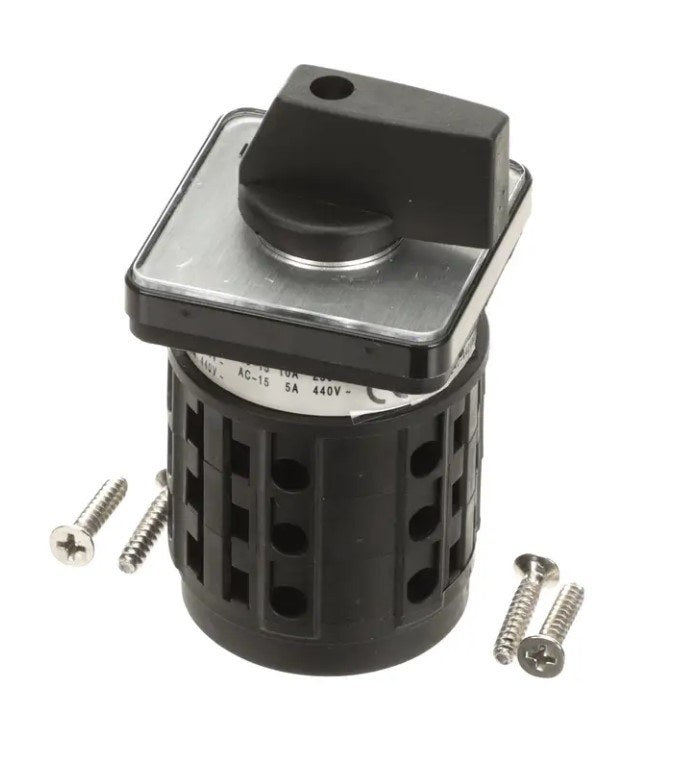 Globe L00470, Rotary Switch with Knob & Screws, Forward/Off/Reverse