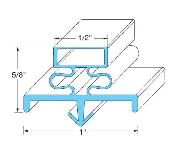 McCall 14497, Door Gasket 25-1/4" X 25-1/2"