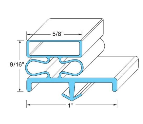 McCall 2209993, Gasket, Ref (23" X 60-1/2")