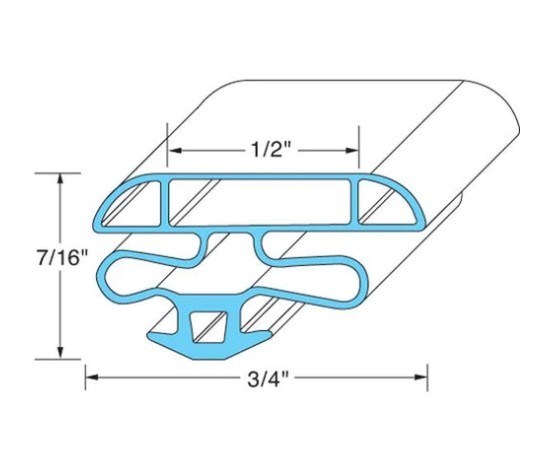 McCall MCC15742, Gasket, Ref (23-5/8 X 29-9/16)