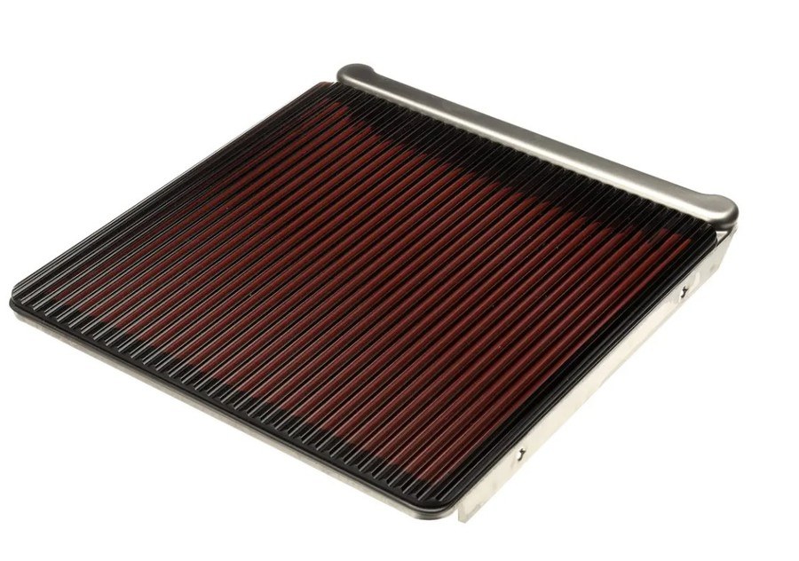 Cadco KVT003, Glass Top, Ribbed, CPG-10