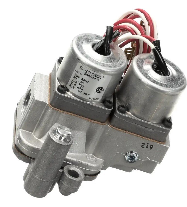 Marsal Pizza Oven 70447, Gas Solenoid Valve, Dual Coil, 25 Volt, Natural