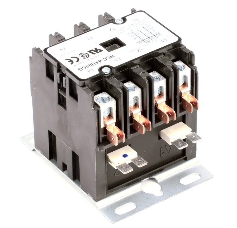 Marsal Pizza Oven 71622, Contactor, 4 Pole, 208/240 Volt 50/60 HZ Coil