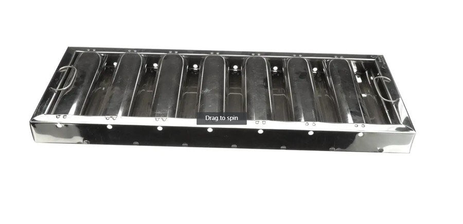 Captive-Aire SSH1025E, Filter, 10" Tall x 25" Wide, Stainless Steel