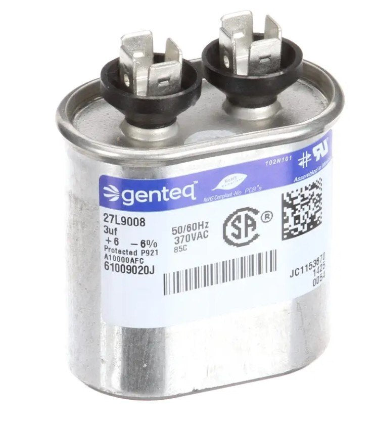 Carter-Hoffmann 18600-0013, Capacitor, 370V, 50/60Hz, 3Uf