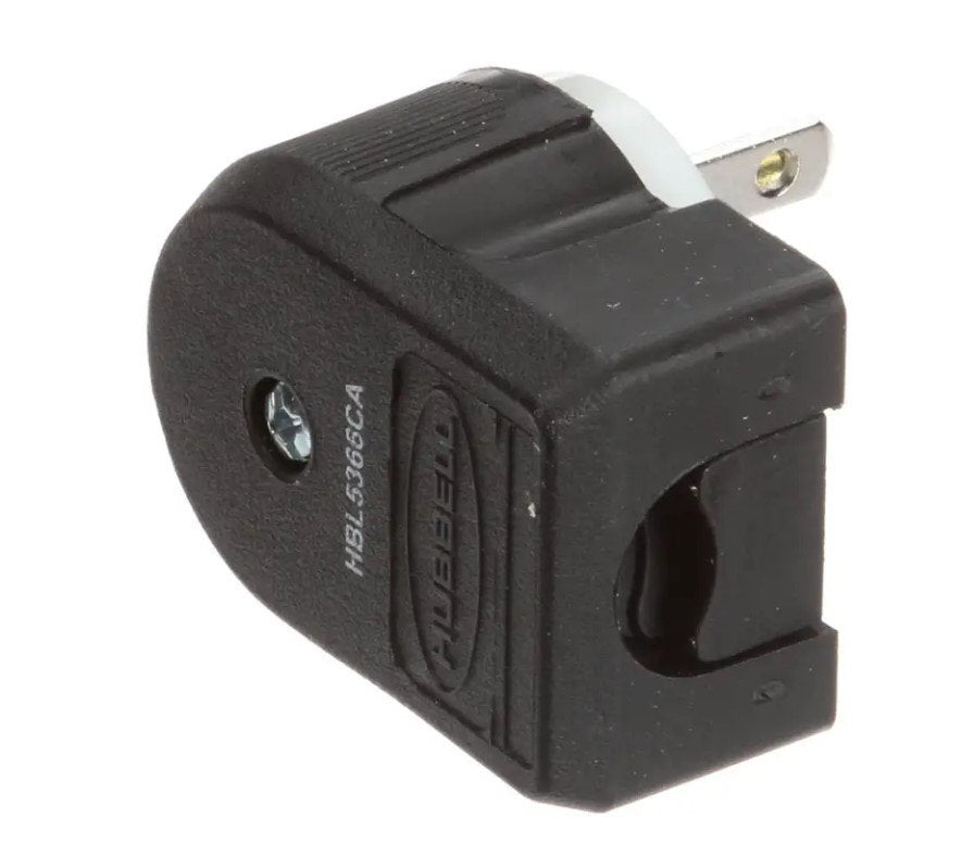 Carter-Hoffmann 18606-0221, Angled Plug, 5-20P, 125 Volt