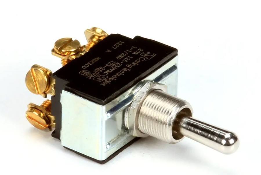 Carter-Hoffmann 18602-0016, Switch, Toggle, DPDT, 20A