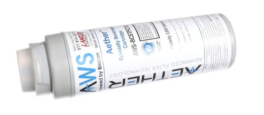 Lancer AWS-BCSTFC12, Specialty Tea, Cartridge, Bacteria Control, 3,600 Gal