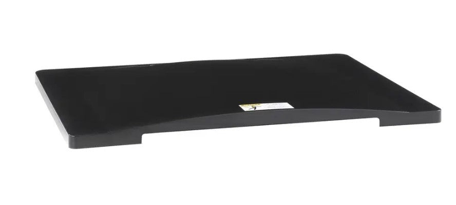 Lancer 05-1606-SP, Lid, Back, Round, IBD30, Black, Ice Beverage Dispenser