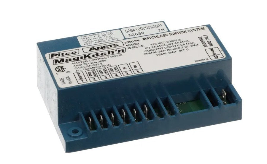 MagiKitchn 2J-60141903, Ignition Spark Control, 120V, 90S