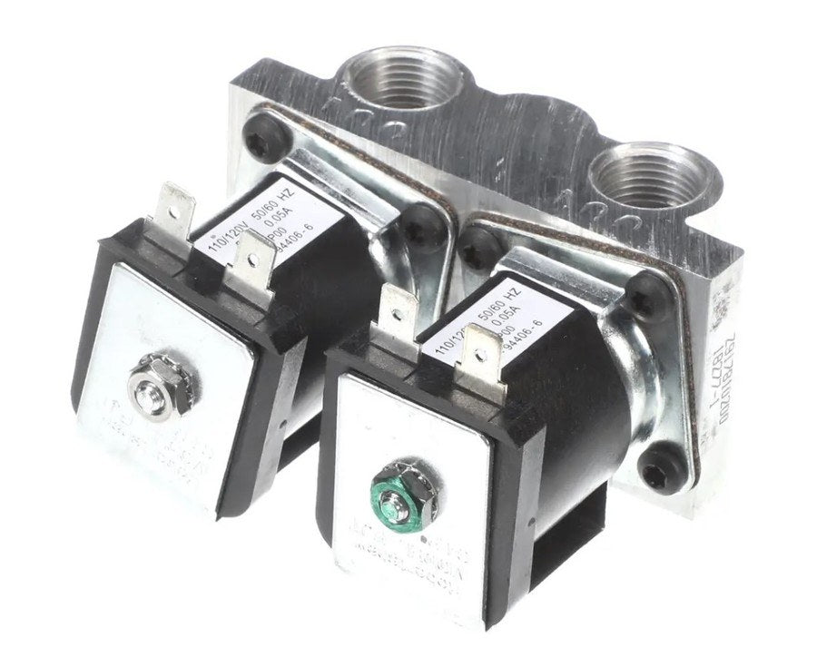 MagiKitchn 2V-60142001, Gas Solenoid Valve, Dual Coil, 110/120V, 50/60HZ