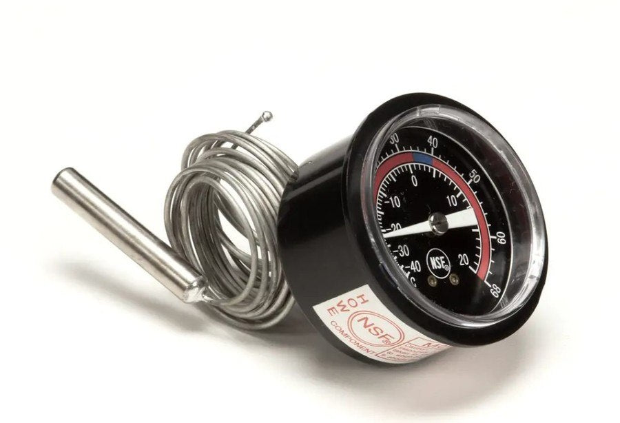 Victory 50827402, Thermometer, 2" Dial, 6' Capillary, -40 to 89F/-40 to 20C