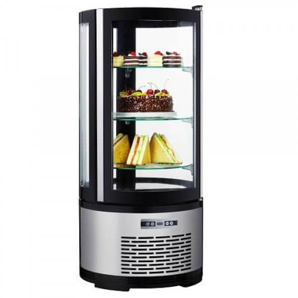 Black Diamond BDRCK-100/CT, Black Diamond Refrigerated Countertop Cake Display 100 Liter