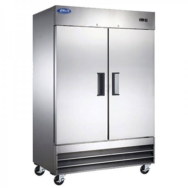 Grista GRFZ-2D, Reach-in Freezer - 2 Door, 48 Cu. Ft.