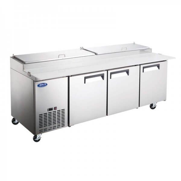 Grista GRPZ-3D, Prep Table - 3 Door, 24 Cu. Ft., 92 In