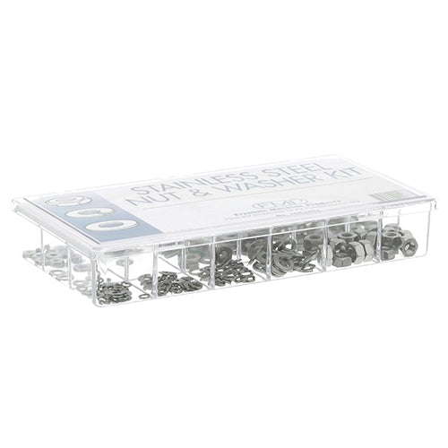 Allpoints 851358, KIT, NUT & WASHER (S/S)