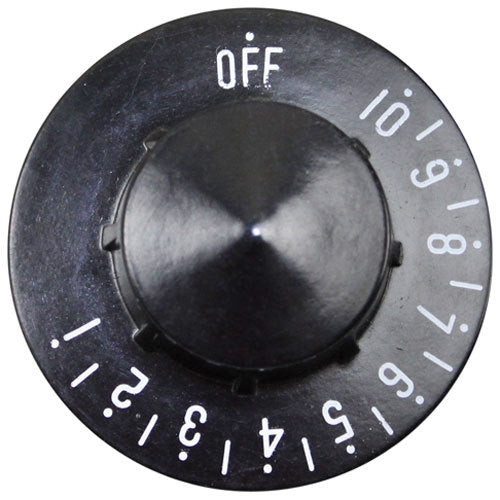 Hobart 00-833220-00011, KNOB 2-1/4 D, OFF-10-1